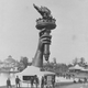 Illustration for article titled Old photos of the Statue of Liberty standing in Paris were extraordinarily surreal